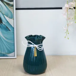 Green Ceramic Table Vase by Art Street-picture-14