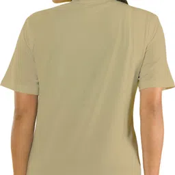 shaun Women Self Design Round Neck Polyester Multicolor T-Shirt-picture-15