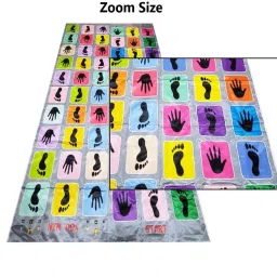 muren Multicolour HopscoTCh Polyester 8 X 5 Feet Kids Playmat image 4