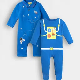 Somersault Boys Pack of 2 Printed Sleepsuit-picture-44