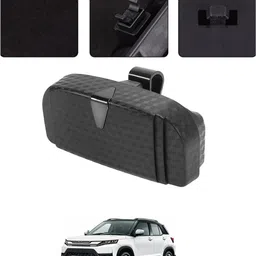 ayw Universal New Black Colour Multipurpose Sunglass Holder For Car-301 Black Car Sunglass Clip Holder image 1