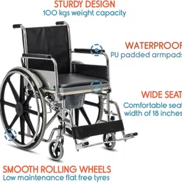 kosmocare RMS101 Manual Wheelchair image 3