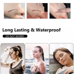 lulaa Liquid Eyebrow Pen Waterproof Smudge Proof Durable image 5