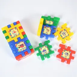 speedfox kids Alphabet Interlocking Building Blocks | Creative & Educational Learning Toy image 2