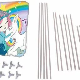 lattice Unicorn Play Tent for Kids image 5