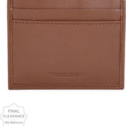 peter england Men Tan Genuine Leather Wallet - Mini image 1