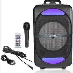 TRONICA VIBRA 30W Rechargeable Bluetooth Party Speaker with USB/SD Card/Karaoke Speaker 30 W Bluetooth Party Speaker-image-40