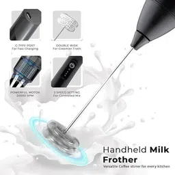 trichkshu 50 W Black Hand Blender image 5