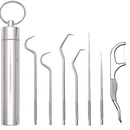 shyames enterprise TEETH CLEANING TOOL KIT 7 IN 1 Teeth Wipe-picture-36