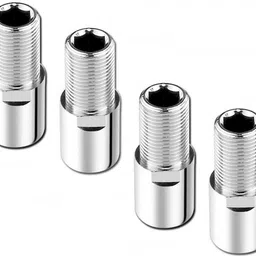 anmex (3")Full Brass Extension Nipple for Bathroom Taps/Kitchen Taps(3 INCH)-SET OF 4 Faucet Nozzle-picture-23