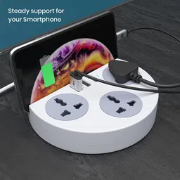 cilesis Power Plate 5 1500W with USB Charger & Mobile Holder 3AC Socket + 3USB Ports-picture-32