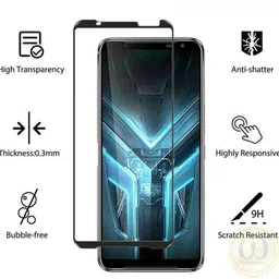 XTRENGTH Edge To Edge Tempered Glass for ASUS Rog Phone 5 Ultimate 5s|5s Pro image 2