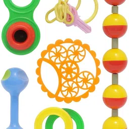 earendelkids Soft & Non-Toxic Rattle Gift Set, Rattles for New Born Babies Rattle-picture-19