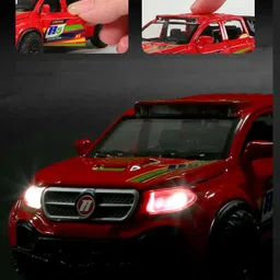 rutshra HN3209A Bnchi pickup truck RedRT13 image 4