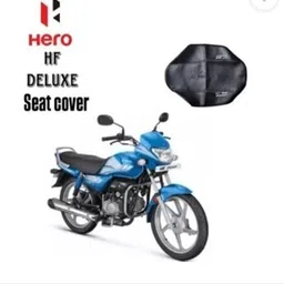 kisanauto HF DELUXE BS6 Single Bike Seat Cover For Hero HF image 3