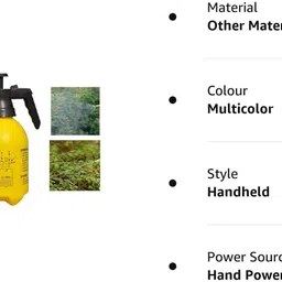 kisankraft Kisan Kraft KK-PS2000 Pressure Spray Pump 2L Gardening Water Pump Sprayer 2 L Hand Held Sprayer image 2