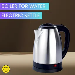 sacro Electric Kettle with Stainless Steel Body 1.5 litre for boiling Water/coffeeA257 Electric Kettle image 1