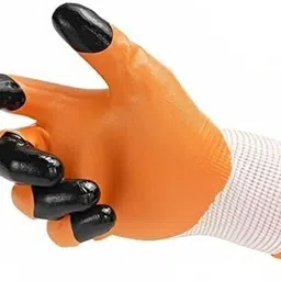 ranpra SUPERIOR QUALITY ANTI CUT SAFETY HAND GLOVE-003 Nitrile, Nylon Safety Gloves image 5
