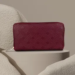 alsu Casual, Formal, Party Maroon Clutch image 2