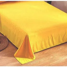 bevi Microfiber Single Flat 280 TC Solid Bedsheet image 2