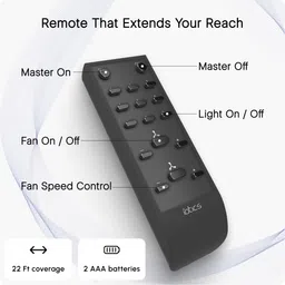 iotics Smart Touch Switch for 1 High Load, Remote, Mobile App, Alexa & Google Home Smart Switch image 4
