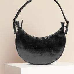 Women Black Shoulder Bag-image-1