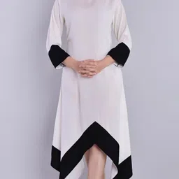 genuss Women Gown Black Midi/Calf Length Dress image 3