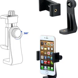 SOJUBA Tripod Bracket Mount, Adjustable and Rotatable Holder Adapter for All Smartphone Mobile Holder image 4