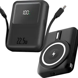 10000 mAh 23 W Wireless With MagSafe Mini Pocket Size Power Bank-image-21