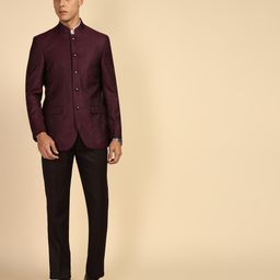 raymond Men 5BTN BANDGALA - CONTEMPORARY FIT Solid Suit-picture-48