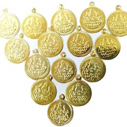 vama Laxmi Lakshmi kasu coins for pooja Plated Yantra-picture-10