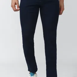 peter england Men Slim Mid Rise Grey Jeans-picture-21