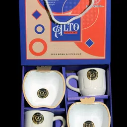 gg arts Pack of 3 Porcelain, Bone China Dinner Set-picture-41