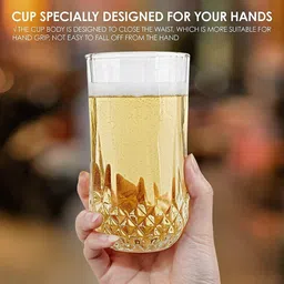 homoryx (Pack of 6) LONG2 RAJWADI Glass Set Water/Juice Glass image 4