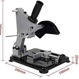 ranpra 4 INCH ANGLE GRINDER STAND | ADJUSTABLE SUPPORT BASE FOR PRECISION METAL CUTTING Angle Grinder image 3