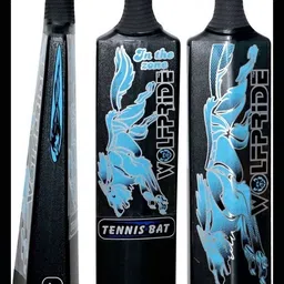 In The Zone Blue & Black Grip Black Cricket Bat No 8_PK15 PVC/Plastic Cricket Bat For 15+ Yrs-image-81