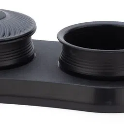 finner Plastic Serving Bowl Unbreakable Multipurpose Kitchen Handi Shape Bowl with Lid image 5