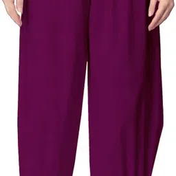 drix Solid Rayon Women Harem Pants-picture-12