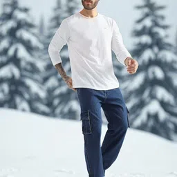 denim look Men Cargos image 5