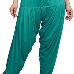 atlas Viscose Rayon Solid Patiala image 1