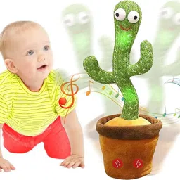goyal's Dancing Cactus Talking Toy Wriggle & Singing Recording Toys for Children Playing-picture-22