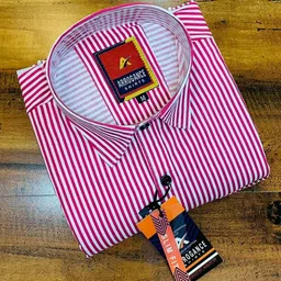 hems trends Men Regular Fit Striped Spread Collar Casual Shirt-picture-18