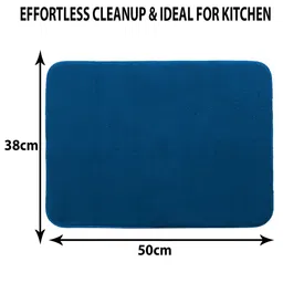 Kuber Industries 3 Pcs Pink and Purple Rectangle Microfiber  Dish Drying Placemats image 5