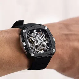 CIGA Design Men Dial & Straps Analogue Automatic Motion Powered Watch X051-BS01-W5B image 4