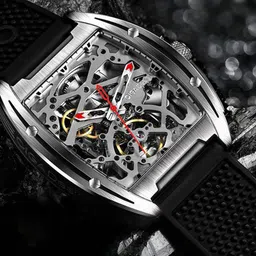 CIGA Design Men Dial & Straps Analogue Automatic Motion Powered Watch Z031-TITI-W15BK image 2