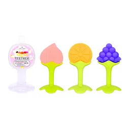The Little Lookers Kids Set of 3Silicone Fruit BPA Free Teethers-picture-16