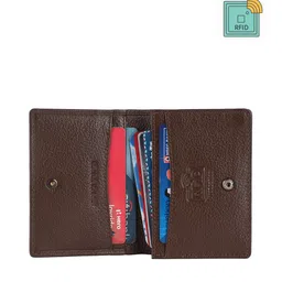 HAMMONDS FLYCATCHER Men Textured RFID Protected Leather Card Holder image 1