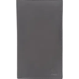 Kara Unisex Brown Solid Leather Card Holder-picture-4
