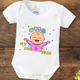 Babywish Infants Printed Envelop Neck Cotton Bodysuit-picture-16