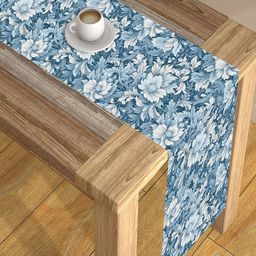 AEROHAVEN Blue Digital Printed 4 Seater Table Runner-picture-23